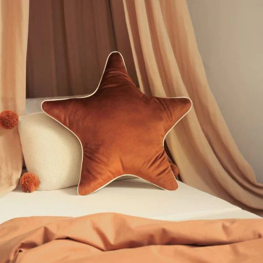 Star velvet cushion - Nobodinoz