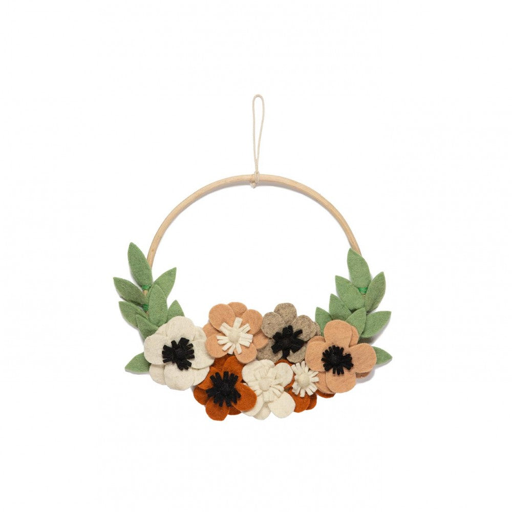 Flower Hoop - felt Flowers - KidsDepot