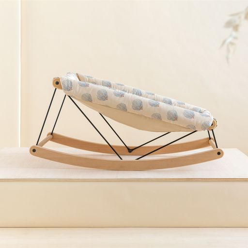 Baby Bouncer - Blue gatsby cream - Nobodinoz