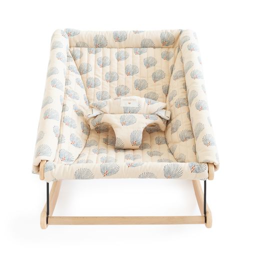 Baby Bouncer - Blue gatsby cream - Nobodinoz