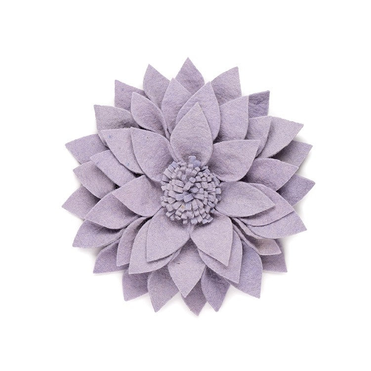 Kuba Filt Flower Ø 30cm Lila- KidsDepot