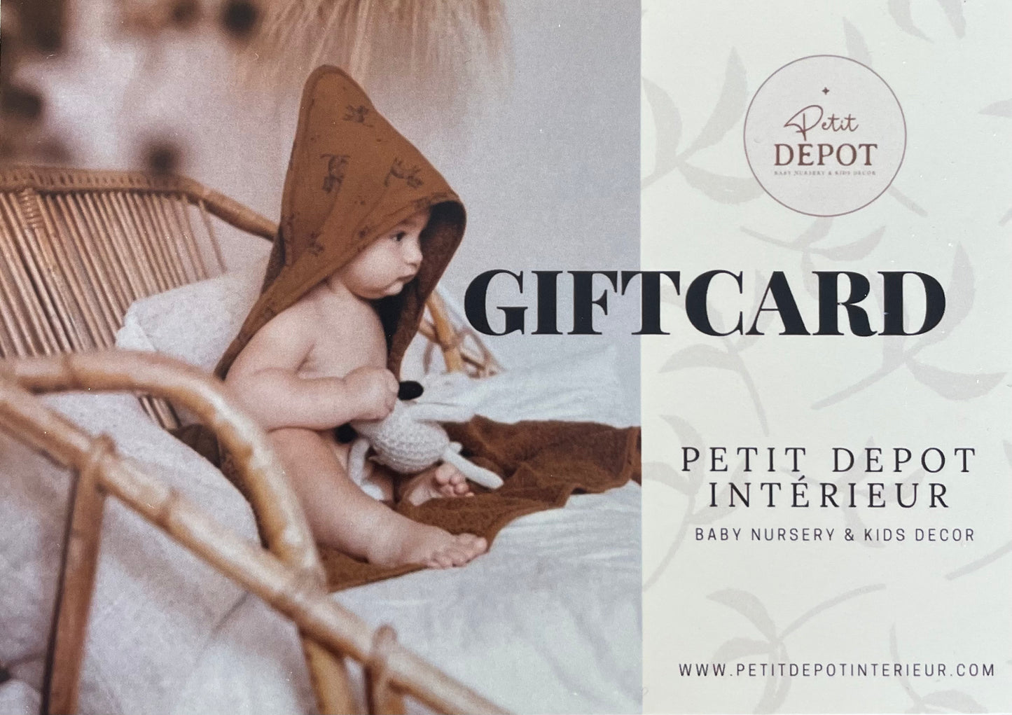 Giftcard Petit Depot Intérieur