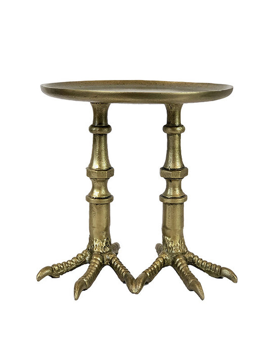 Tray XL Birdfeet brass 19x19cm VanillaFly