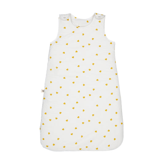 SARAH SLEEPING BAG MUSTERD HEART ECU - Rose in April