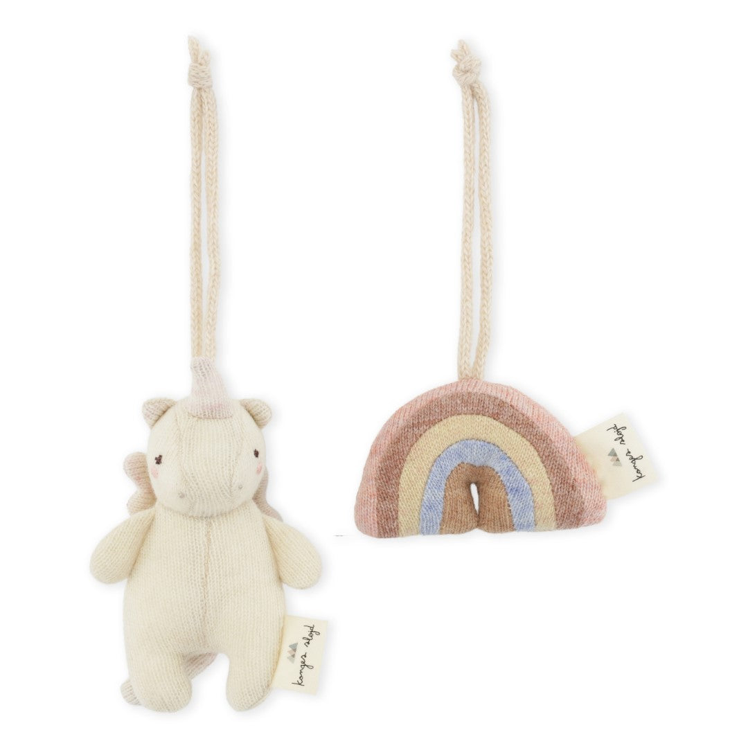 2 PACK ACTIVITY RAINBOW/UNICORN - Konges Sløjd