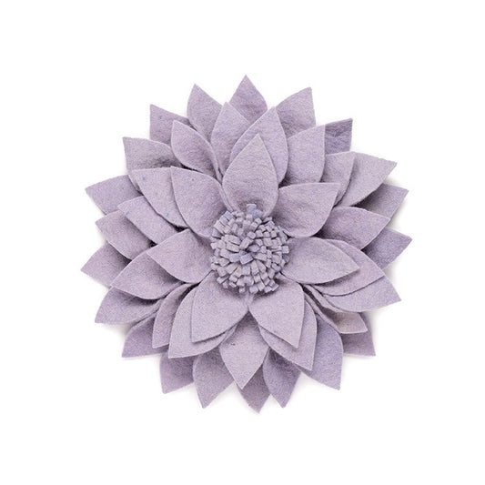 Kuba Filt Flower Ø 30cm Lila- KidsDepot