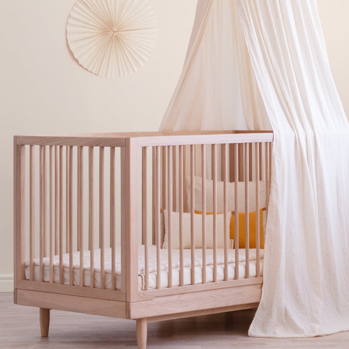 Pure Babybed 70x140cm oak - Nobodinoz