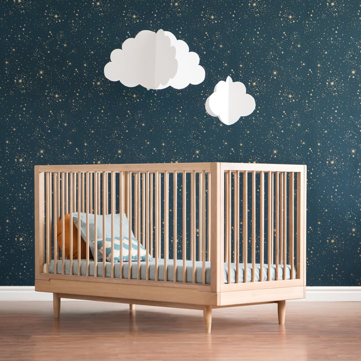 Pure Babybed 70x140cm oak - Nobodinoz