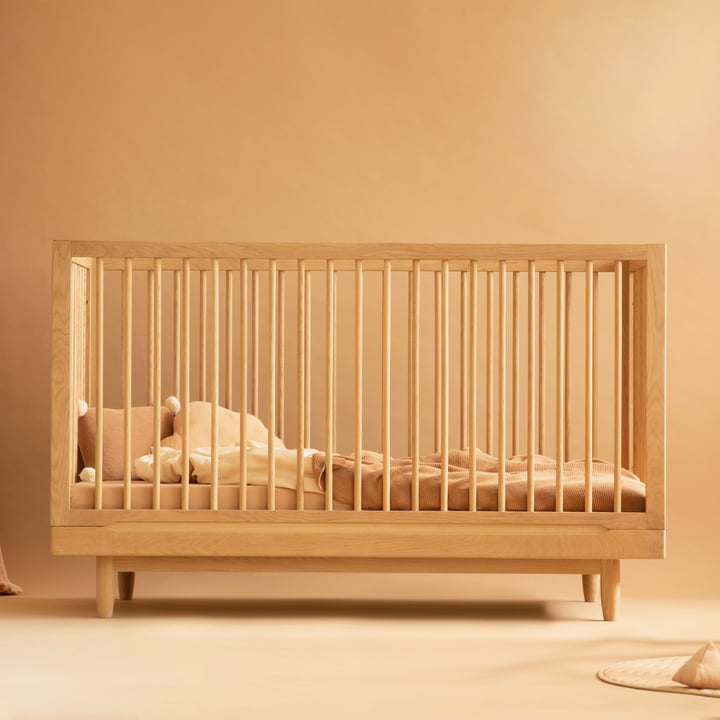 Pure Babybed 70x140cm oak - Nobodinoz