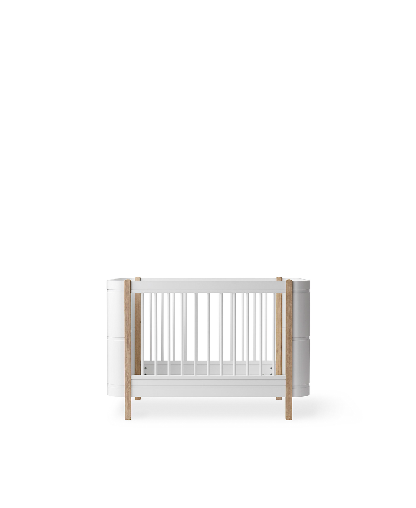 Wood Mini+ Cot White Oak - Oliver Furniture