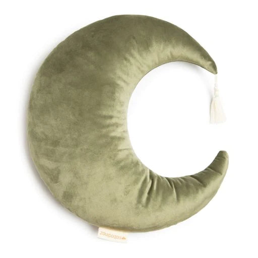 Pierrot Moon velvet cushion - Nobodinoz
