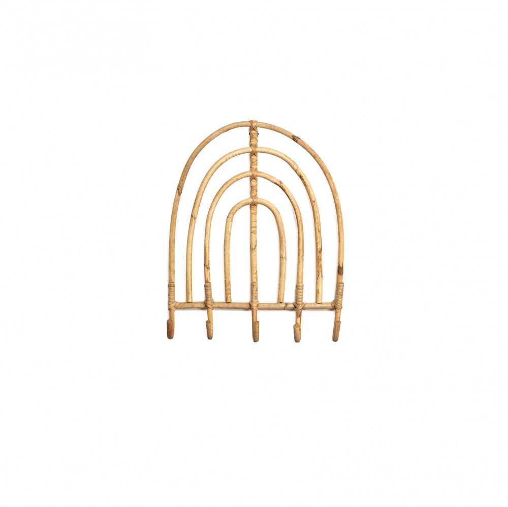 Wall rack Ruby Natural 35x9x43cm - KidsDepot
