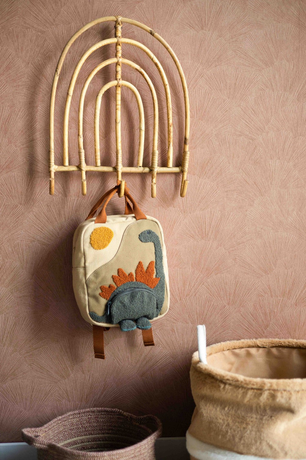 Wall rack Ruby Natural 35x9x43cm - KidsDepot
