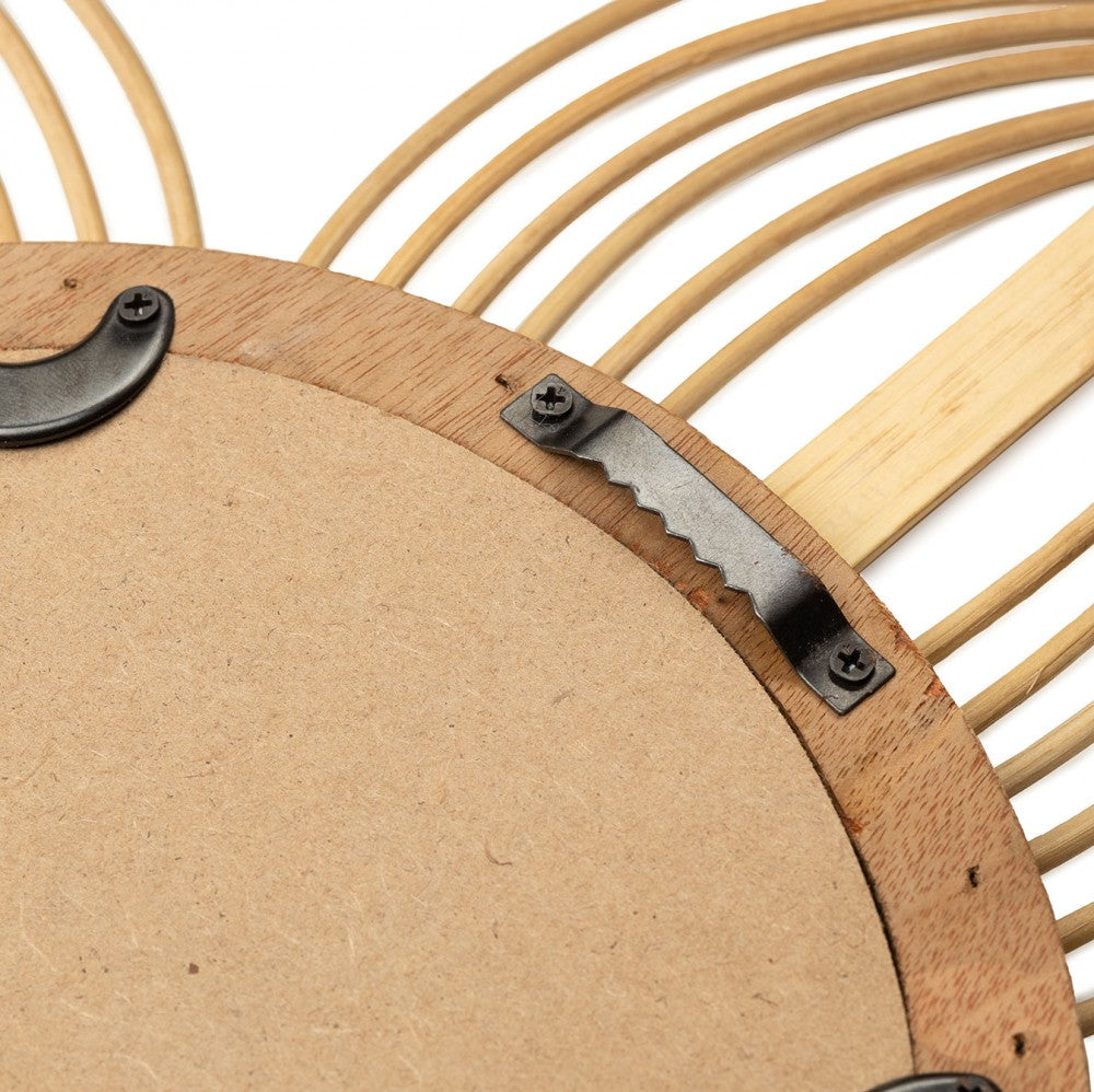 Rattan Mirror Mila Ø 43cm - KidsDepot