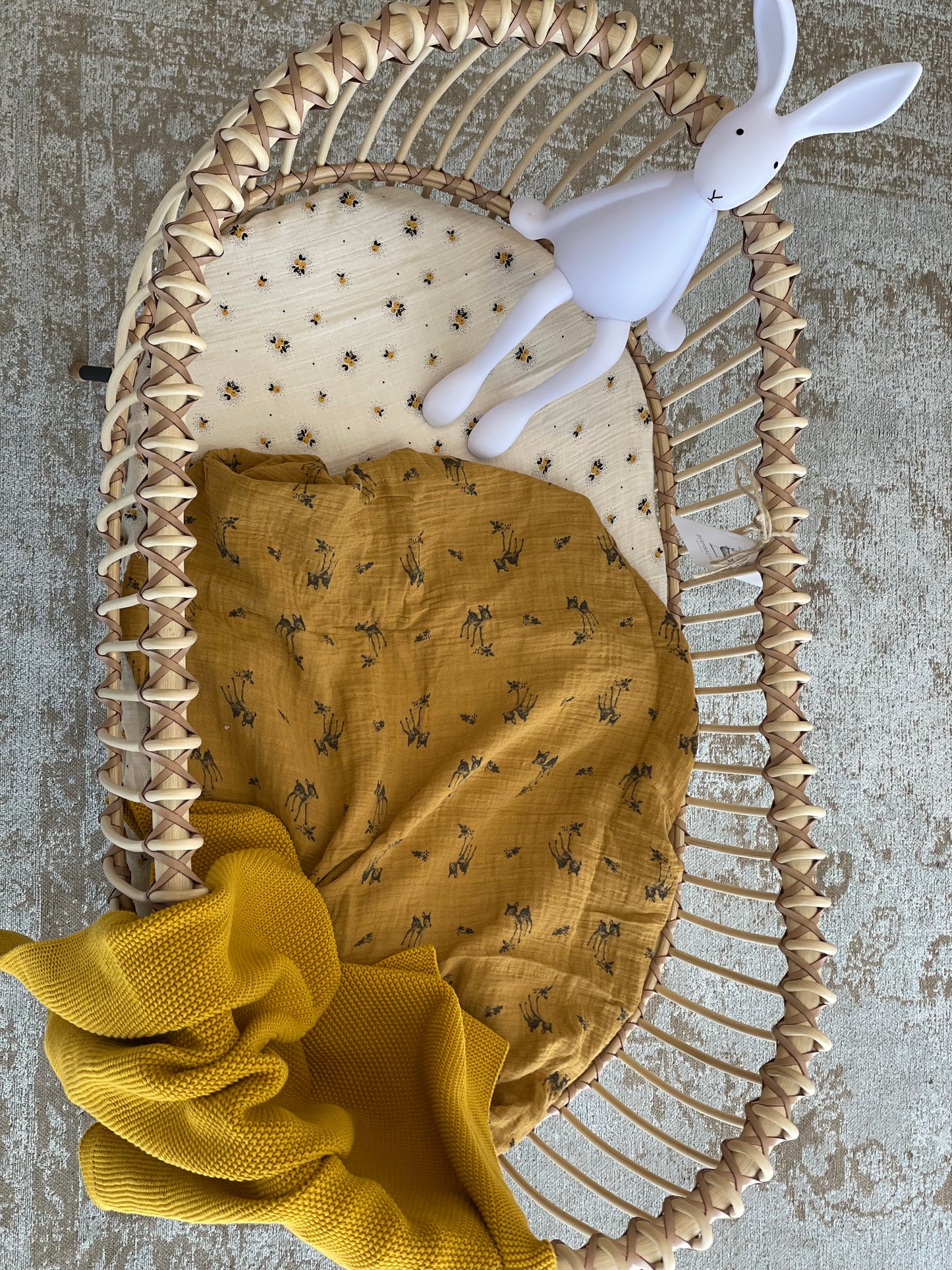 BOU BLANKET - Rose in April