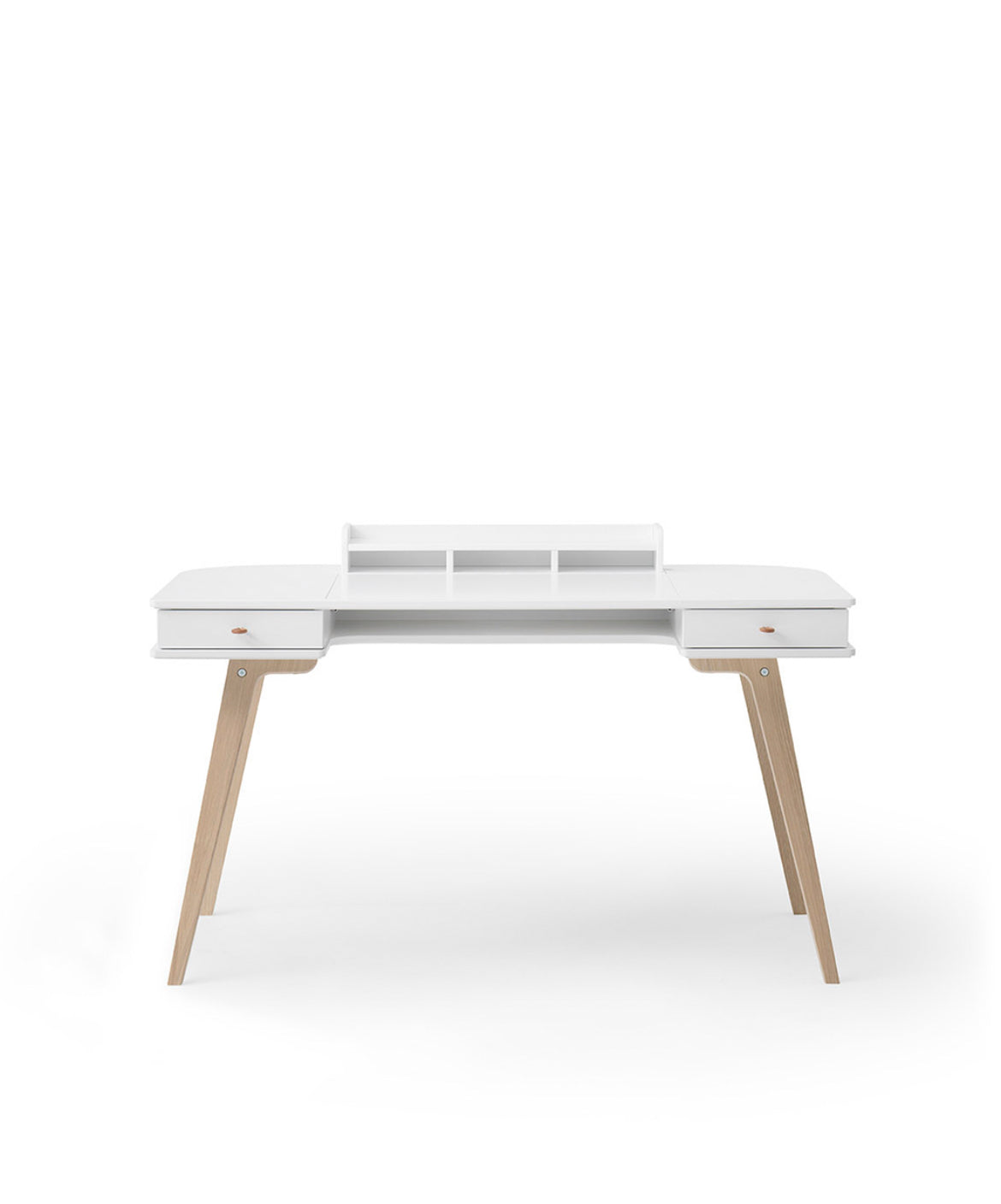 Wood Desk Large White Oak - Oliver Furniture